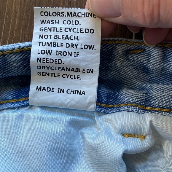 SHEIN High Waist Straight Leg Jean size 2 NWOT - Picture 7 of 8